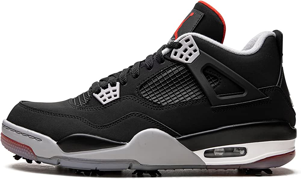 Air Jordan Nike Men Sneaker Black-Fire Red-Grey